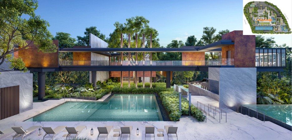 Promenade Peak Pool View In Singapore